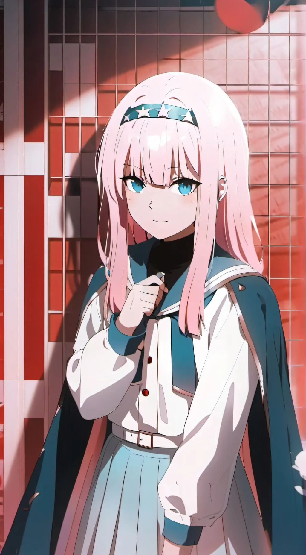 ai character: Zero two episode 2 background