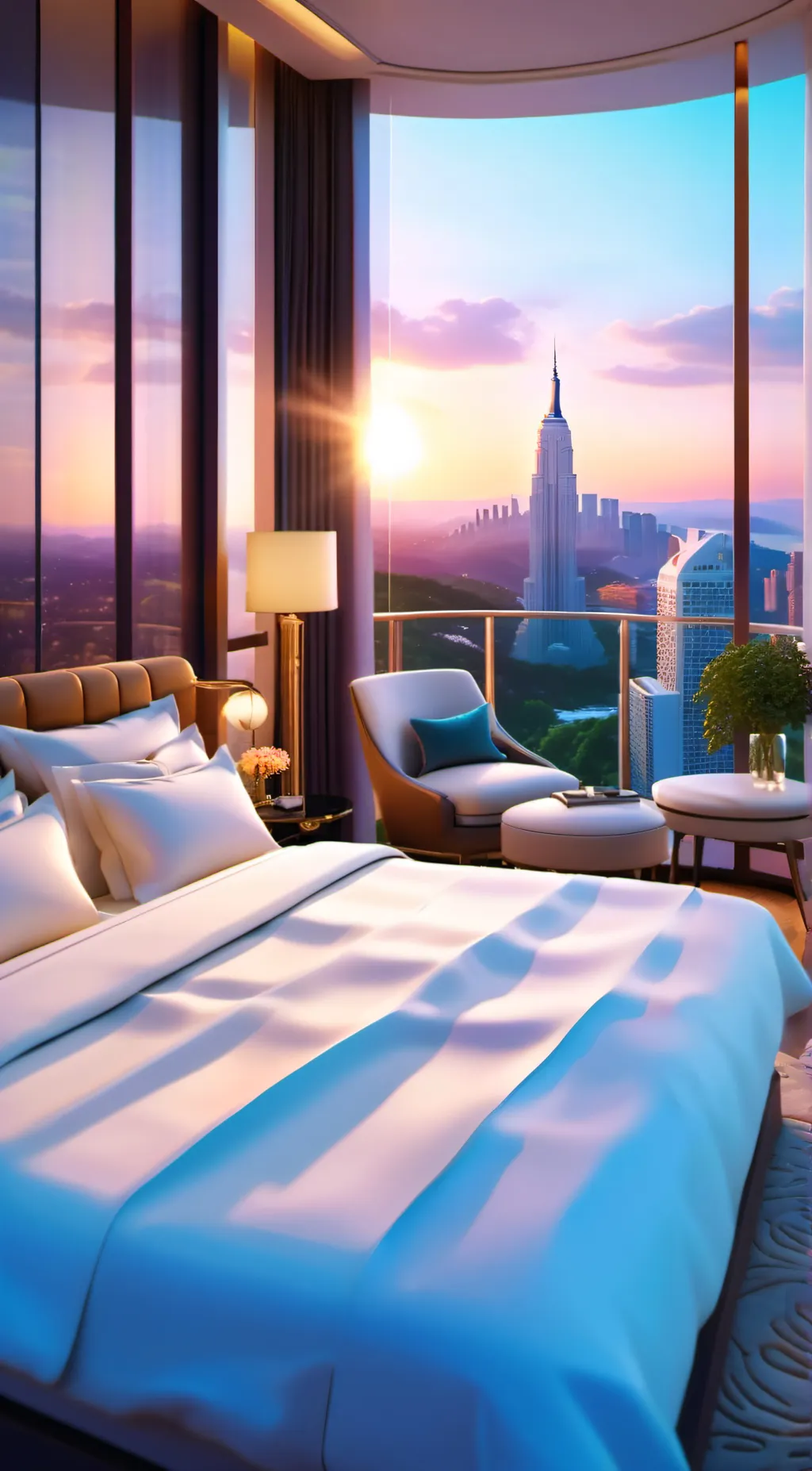 ai character: lucifer × alastor background