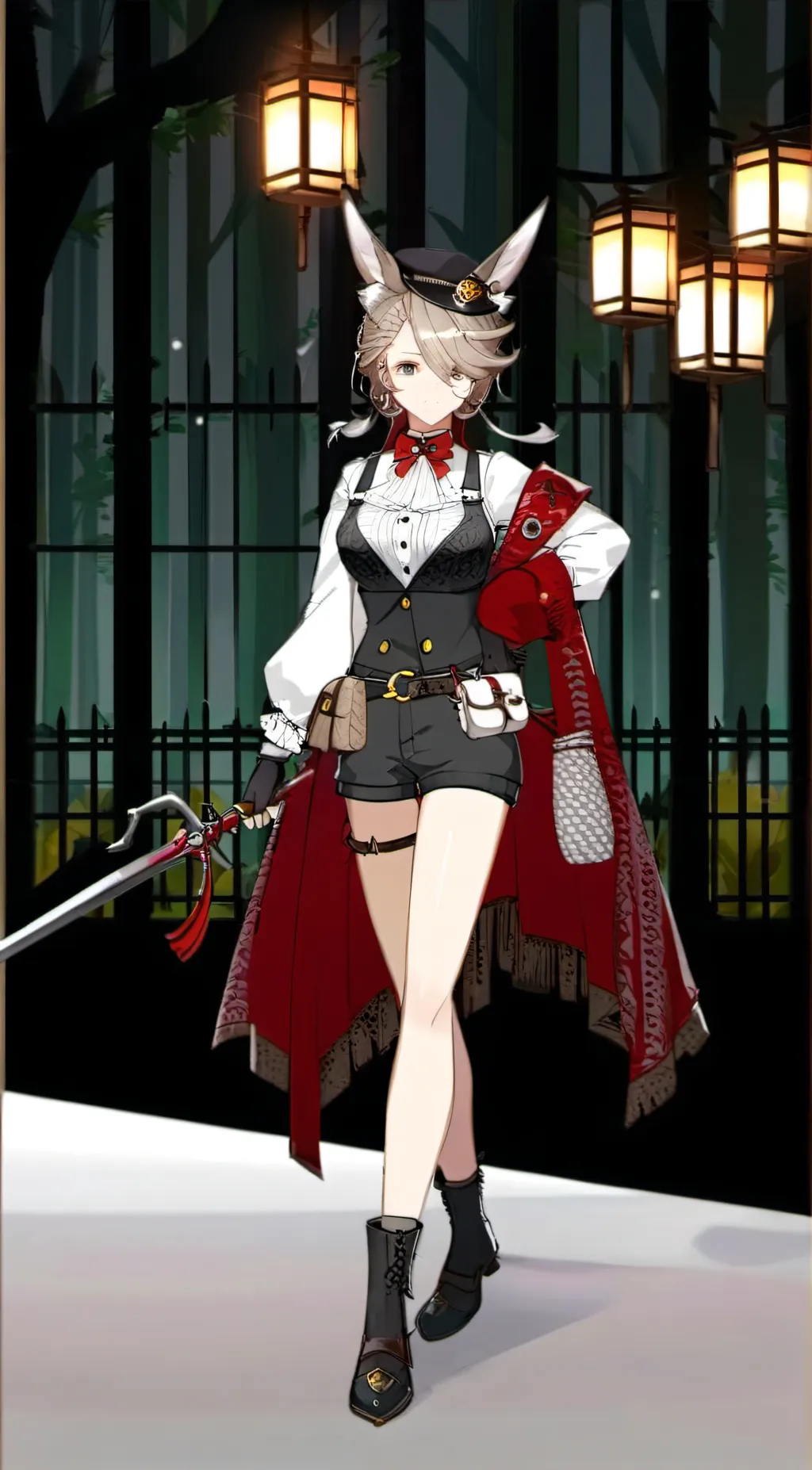 ai character: Feng-Huang background