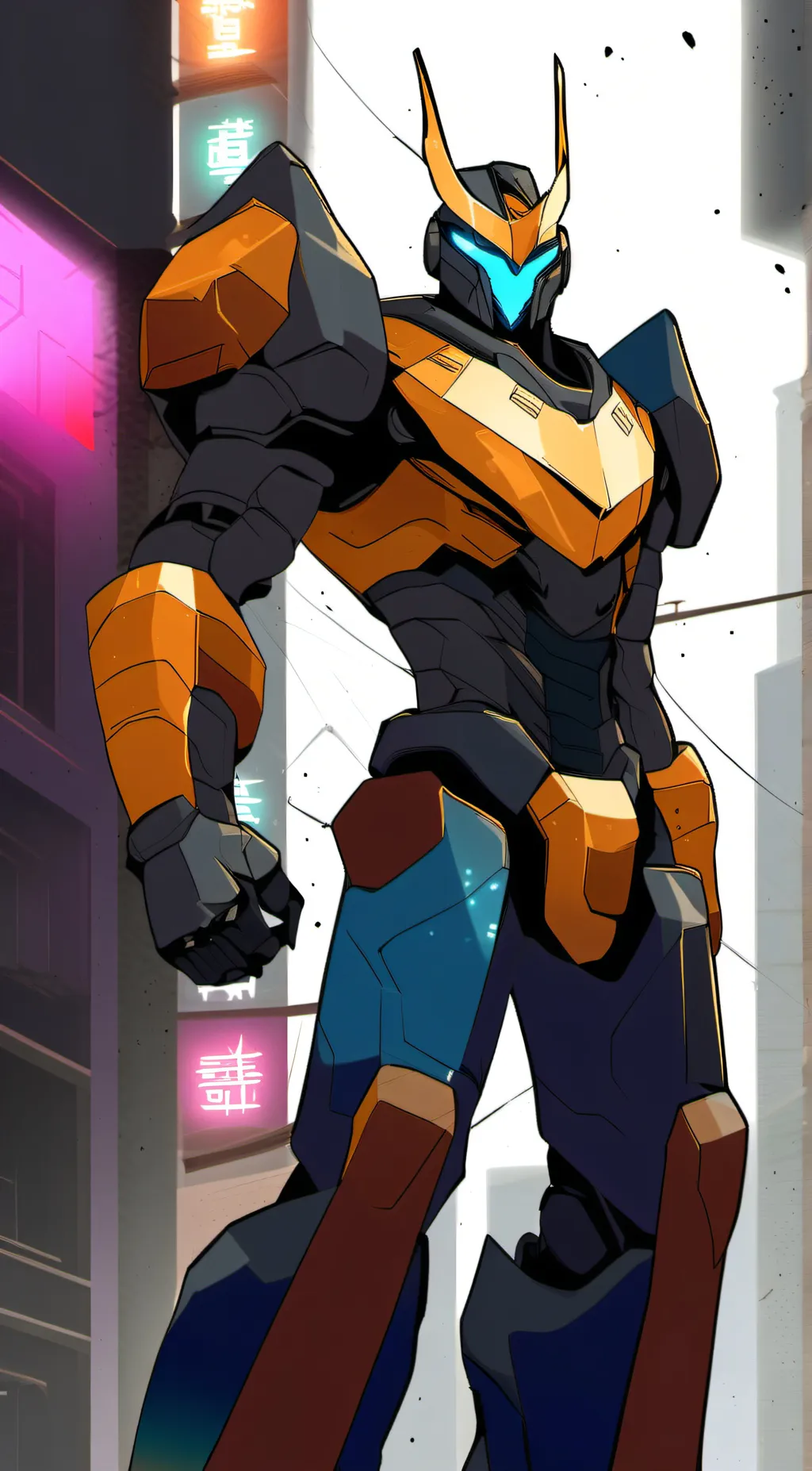 ai character: horizon brave background