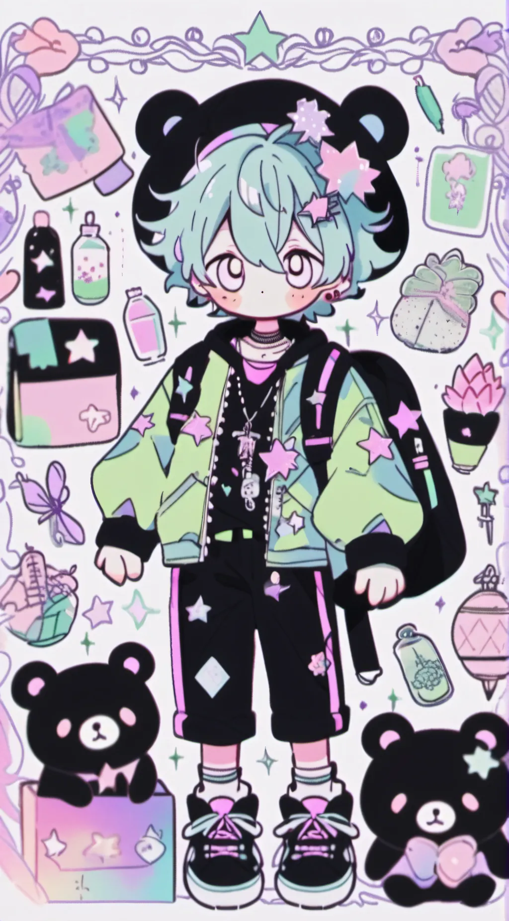 ai character: jake alan background