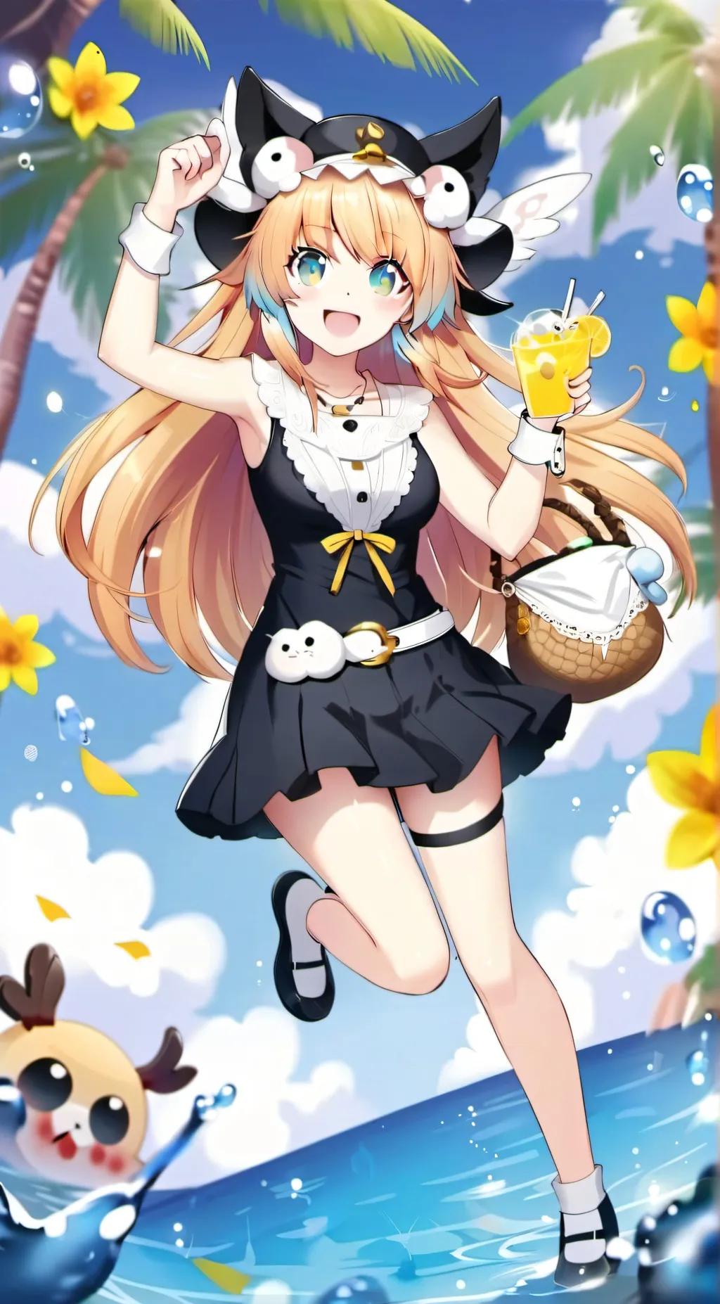 ai character: kny background