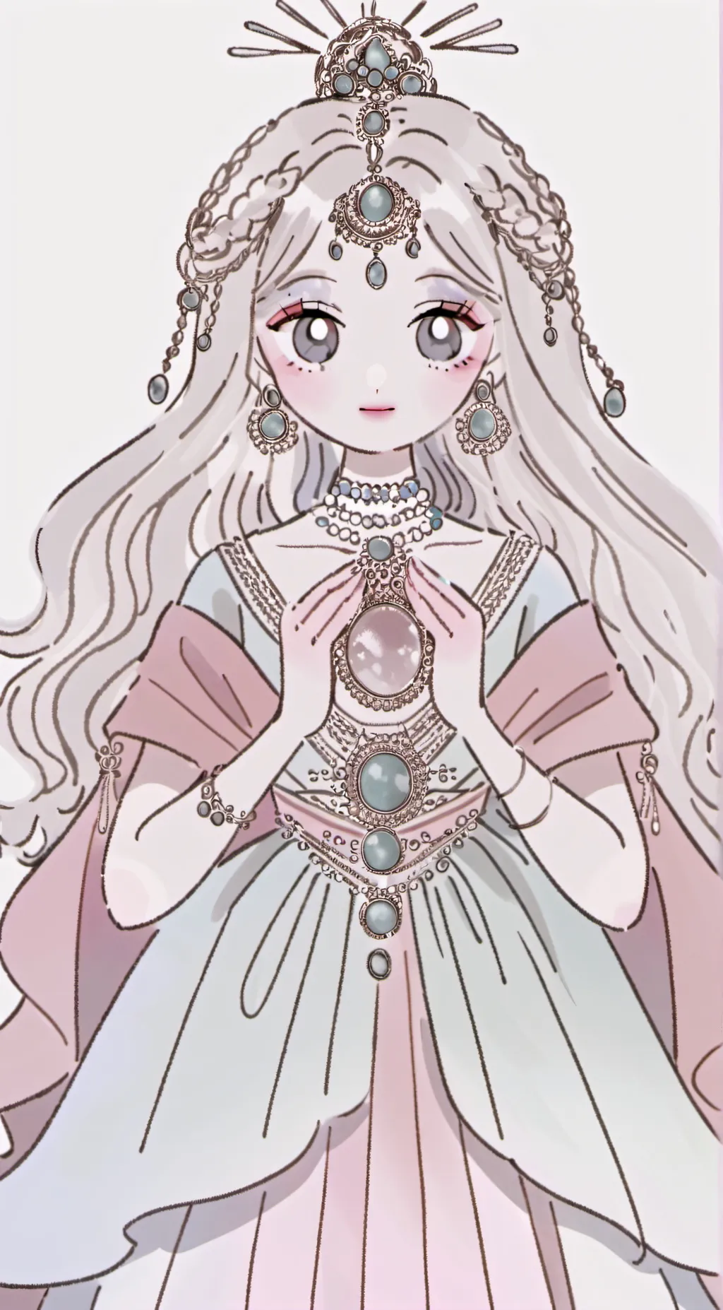 ai character: Goddess Esile background