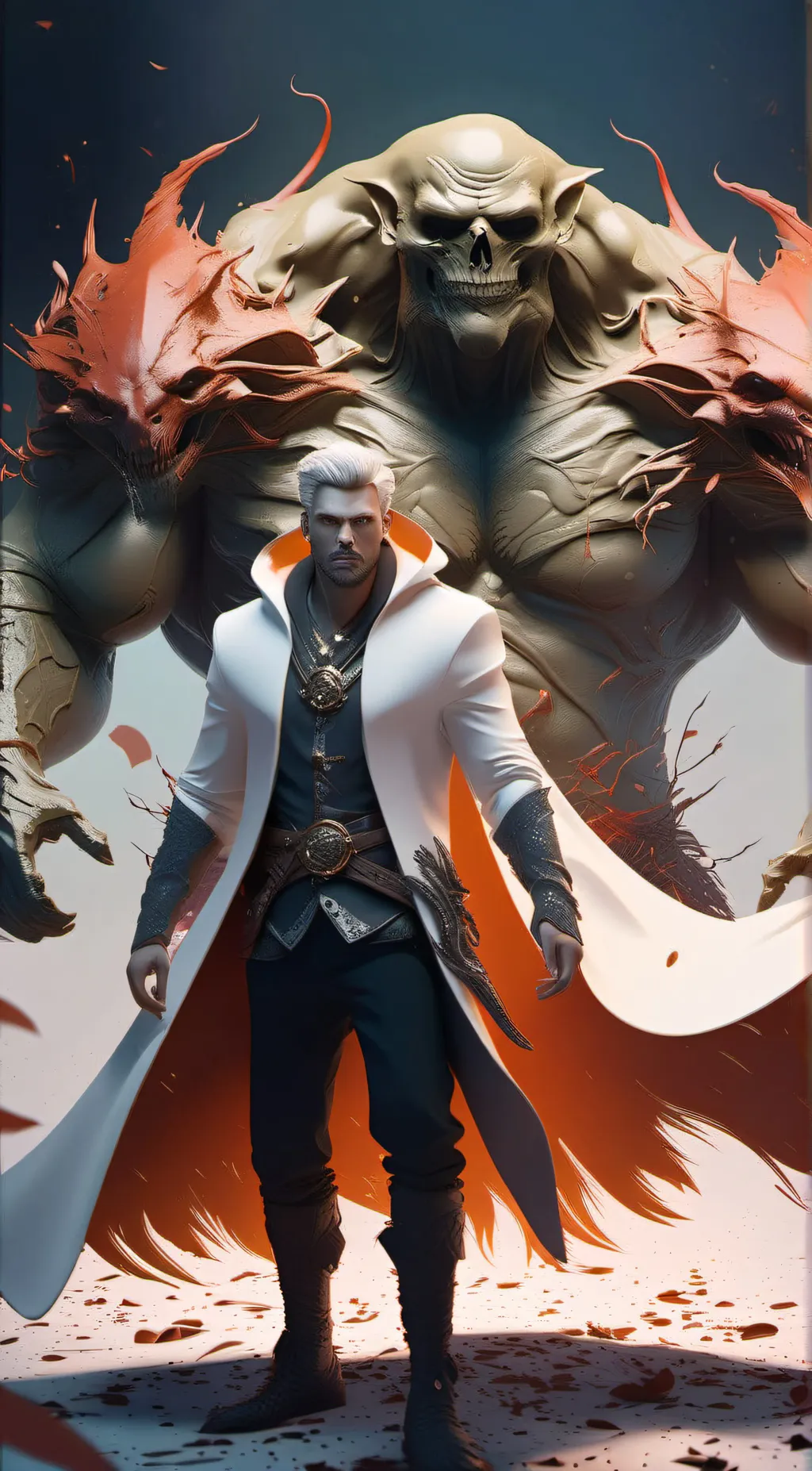 ai character: Mr. Monster background