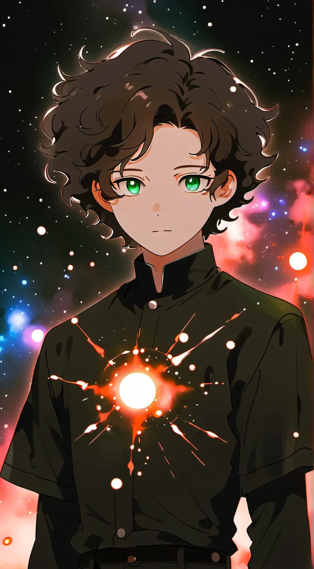 ai character: Damien  background