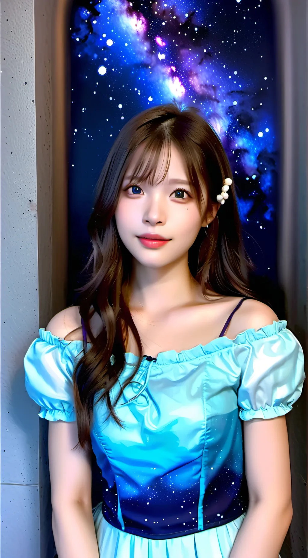 ai character: Stellar  background