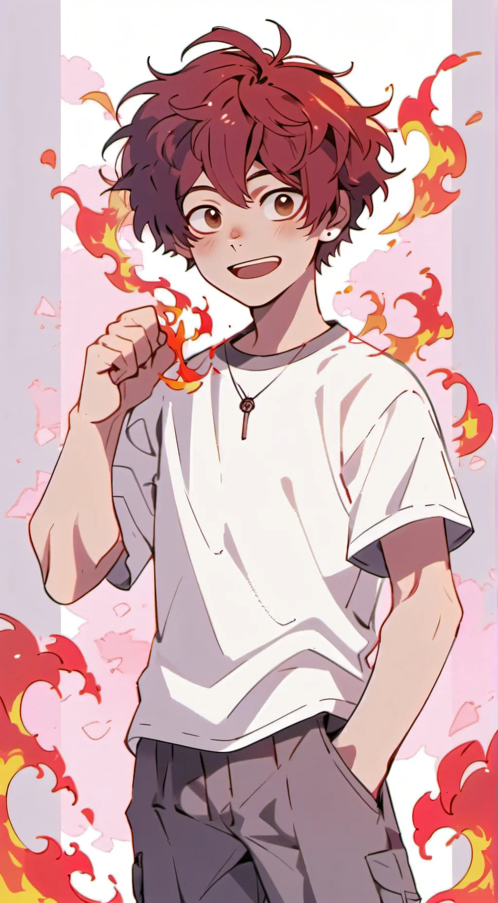 ai character: Leo  background