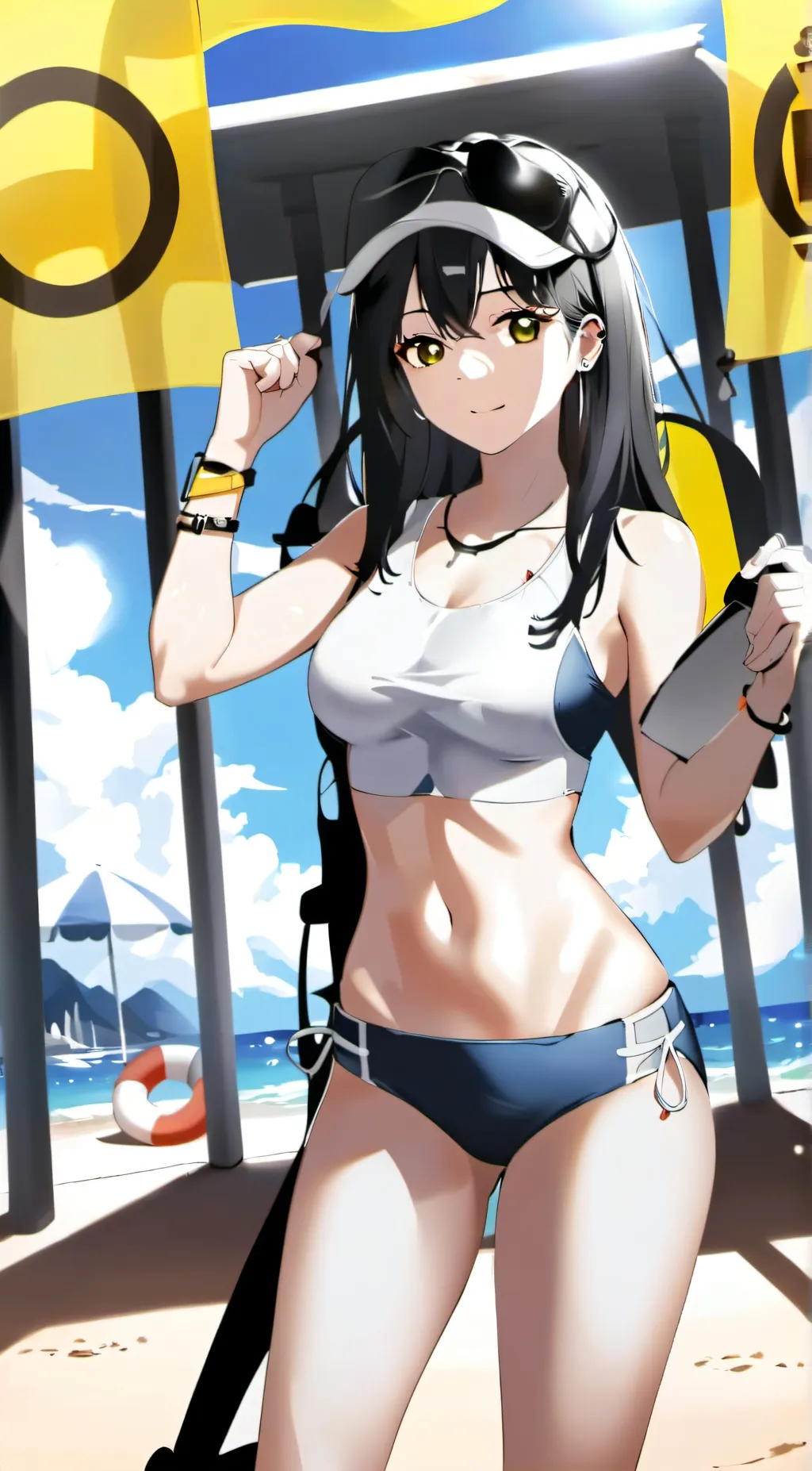 ai character: Nicole  background