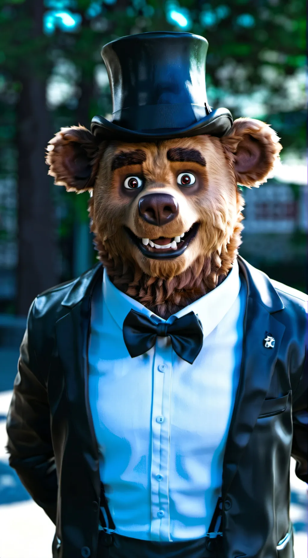 ai character: FREDDY FAZBEAR✨✨✨ background