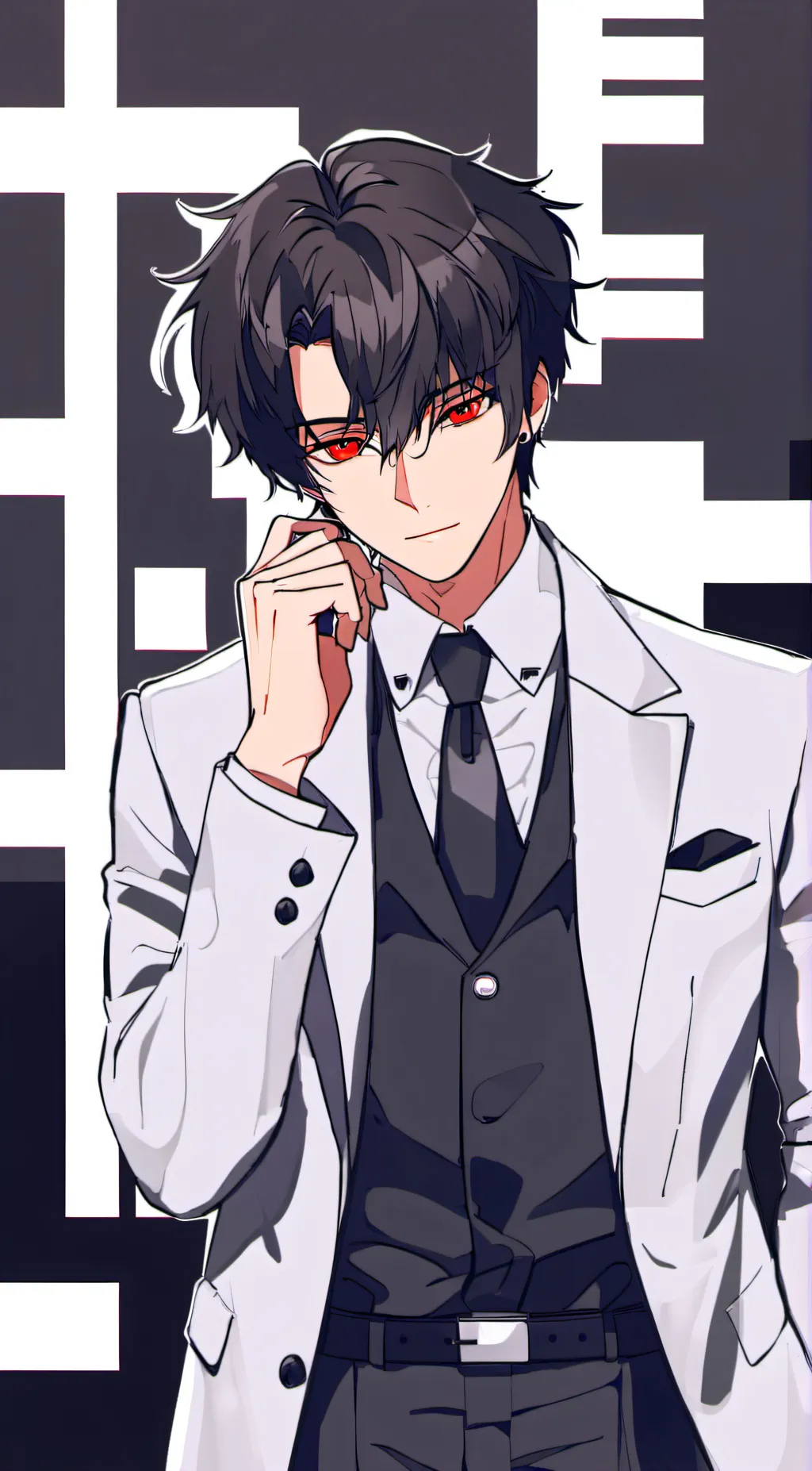 ai character: blaze  background