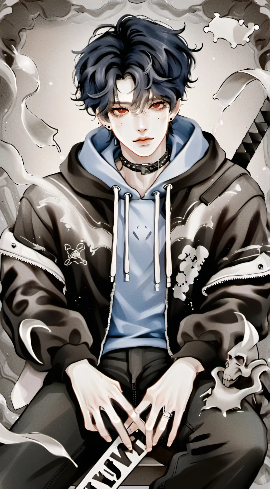 ai character: asher background