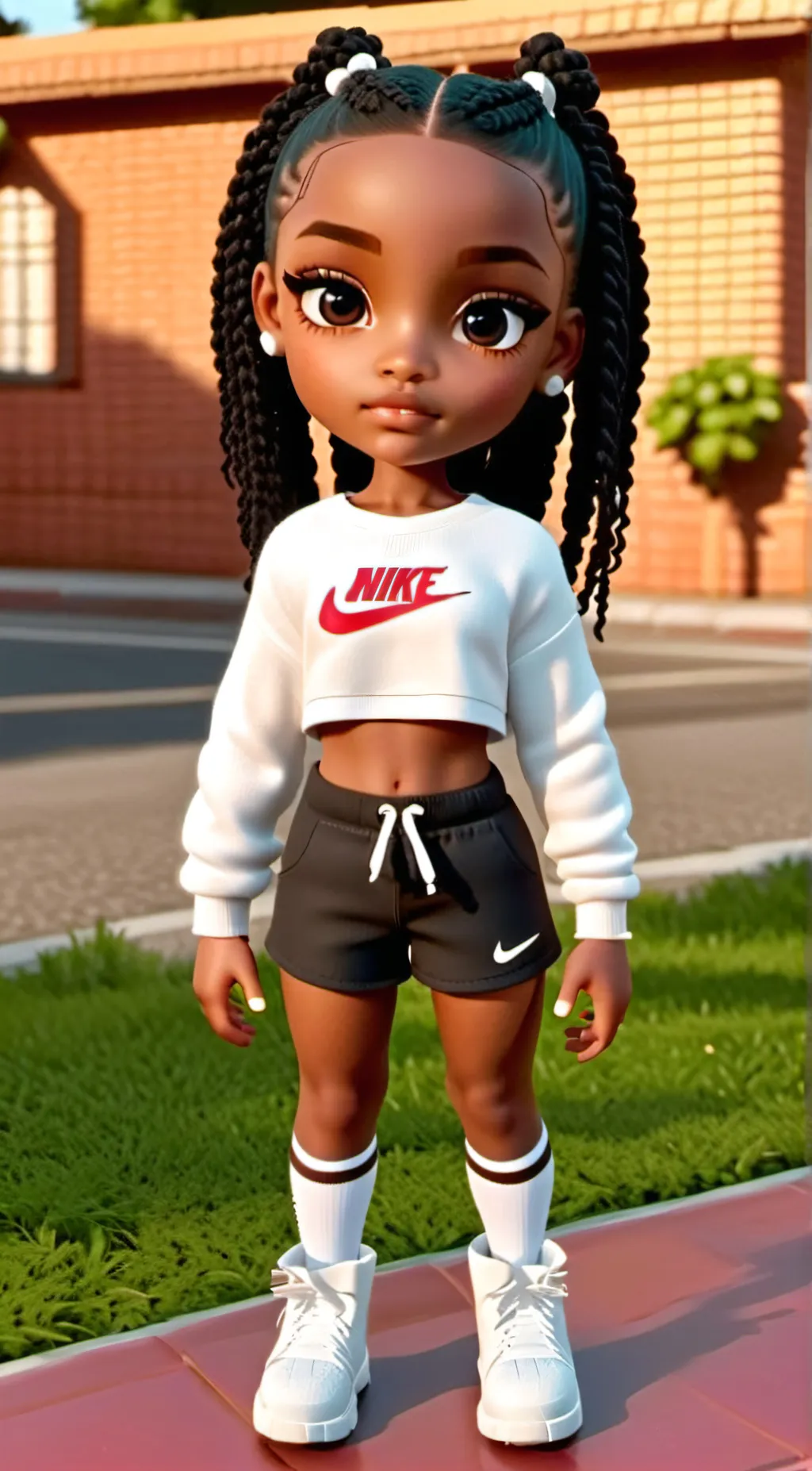 ai character: Zallie background