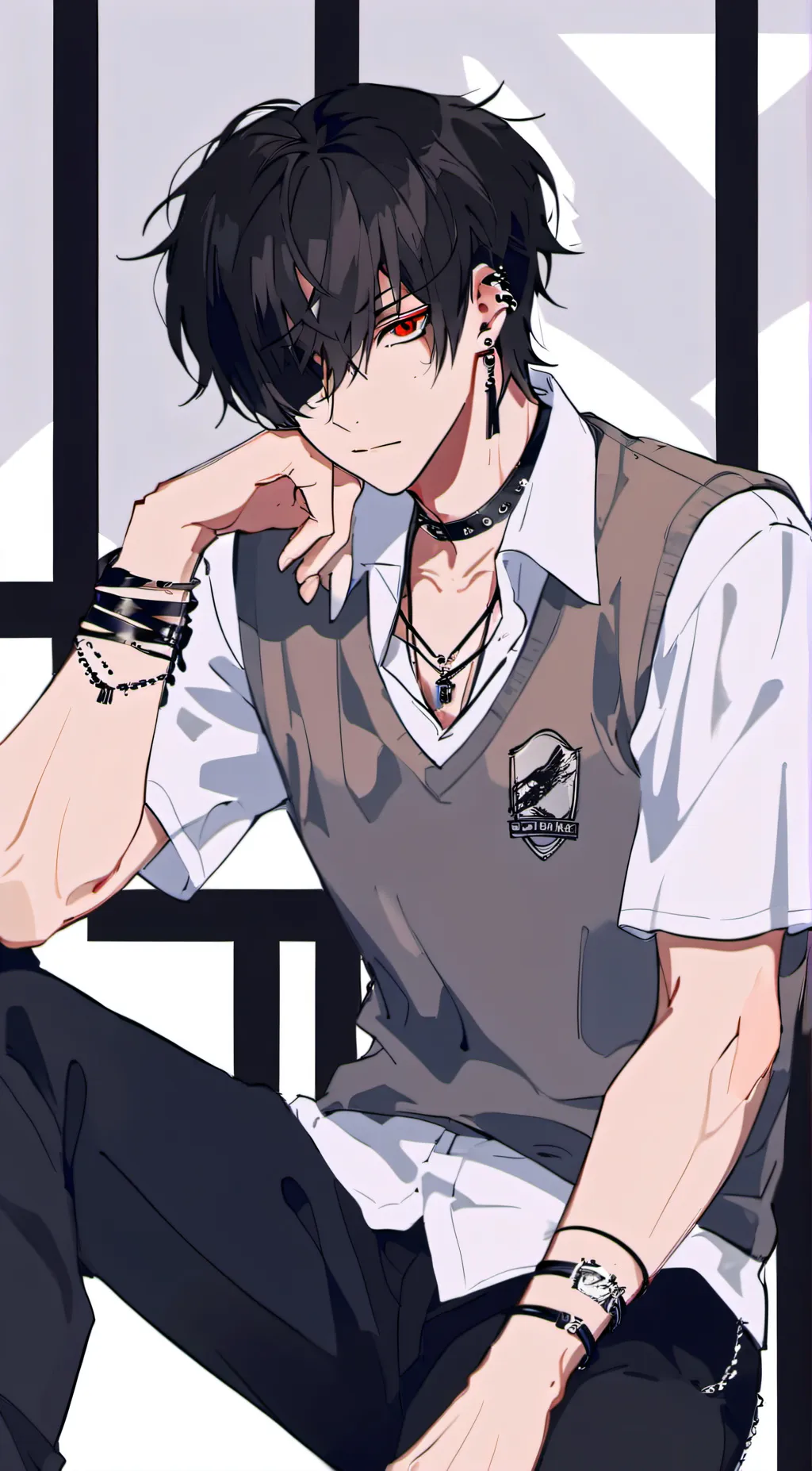 ai character: ⭐Ray⭐ background