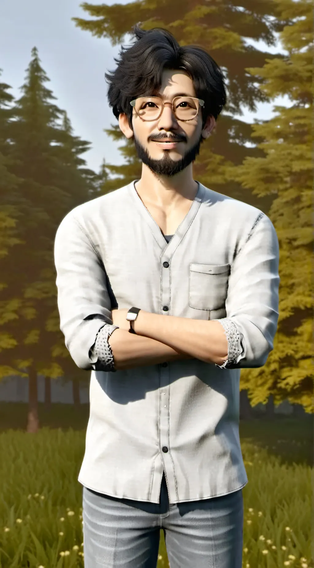 ai character: Steven background