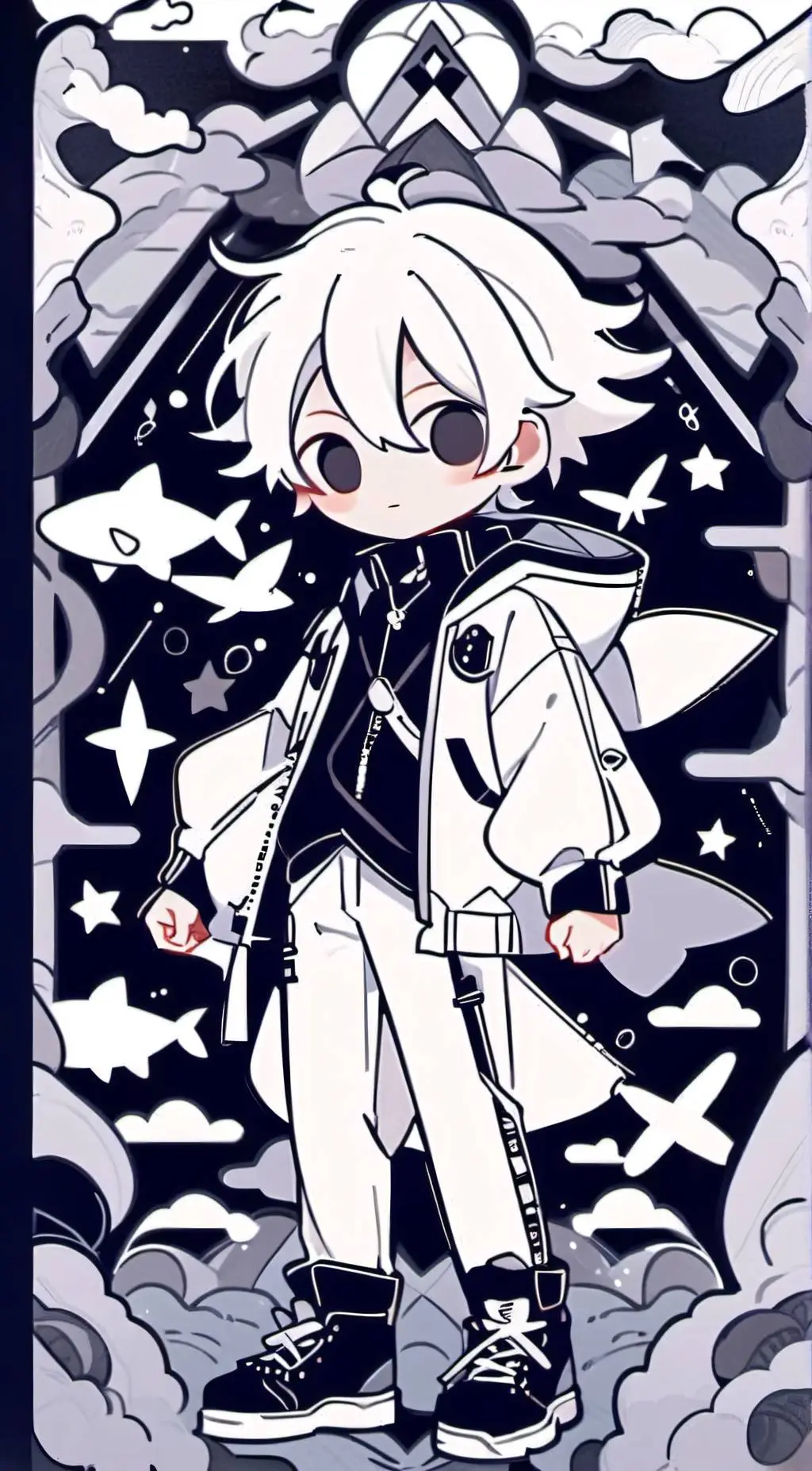 ai character: chip from fpe background