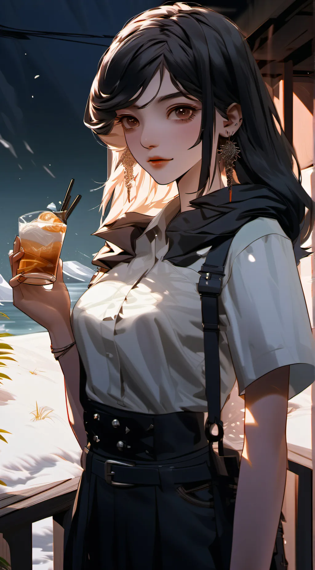 ai character: lilly background