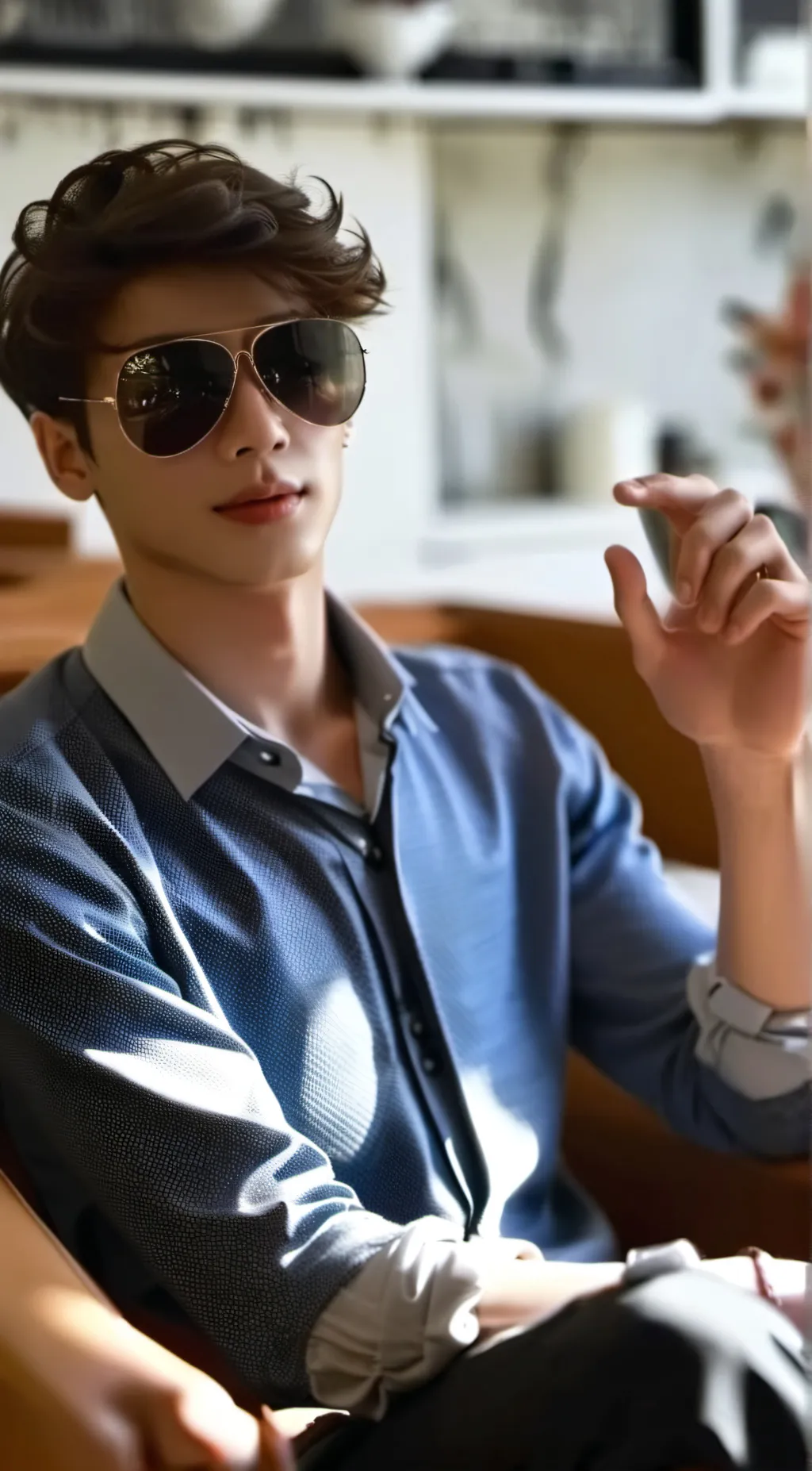 ai character: Jacob  background