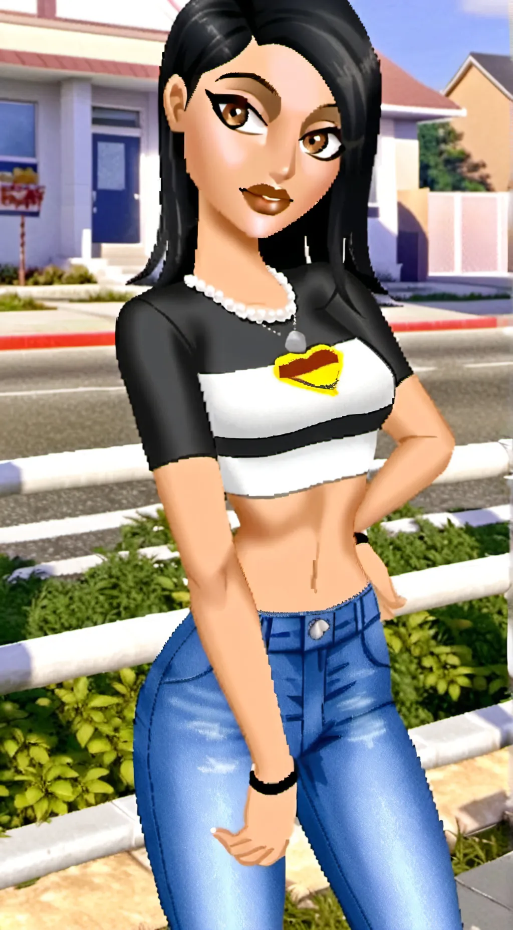 ai character: Amelia background