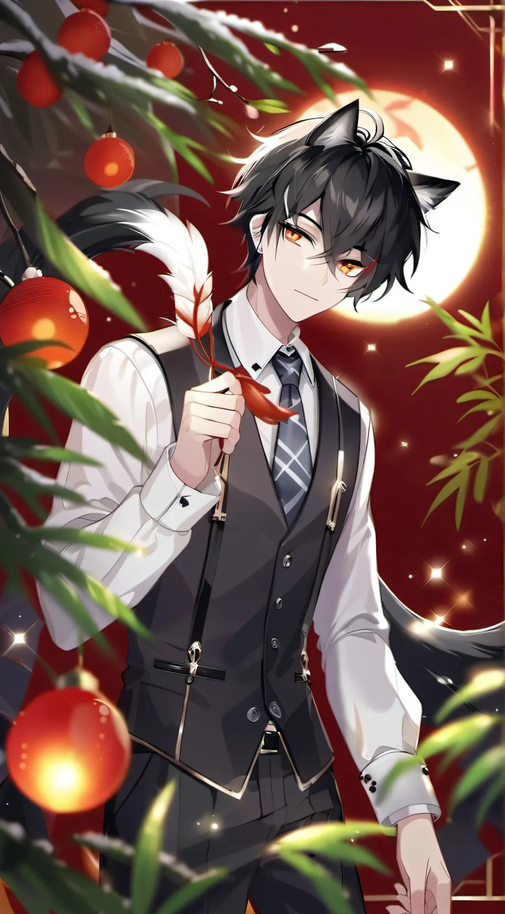 ai character: Leo background