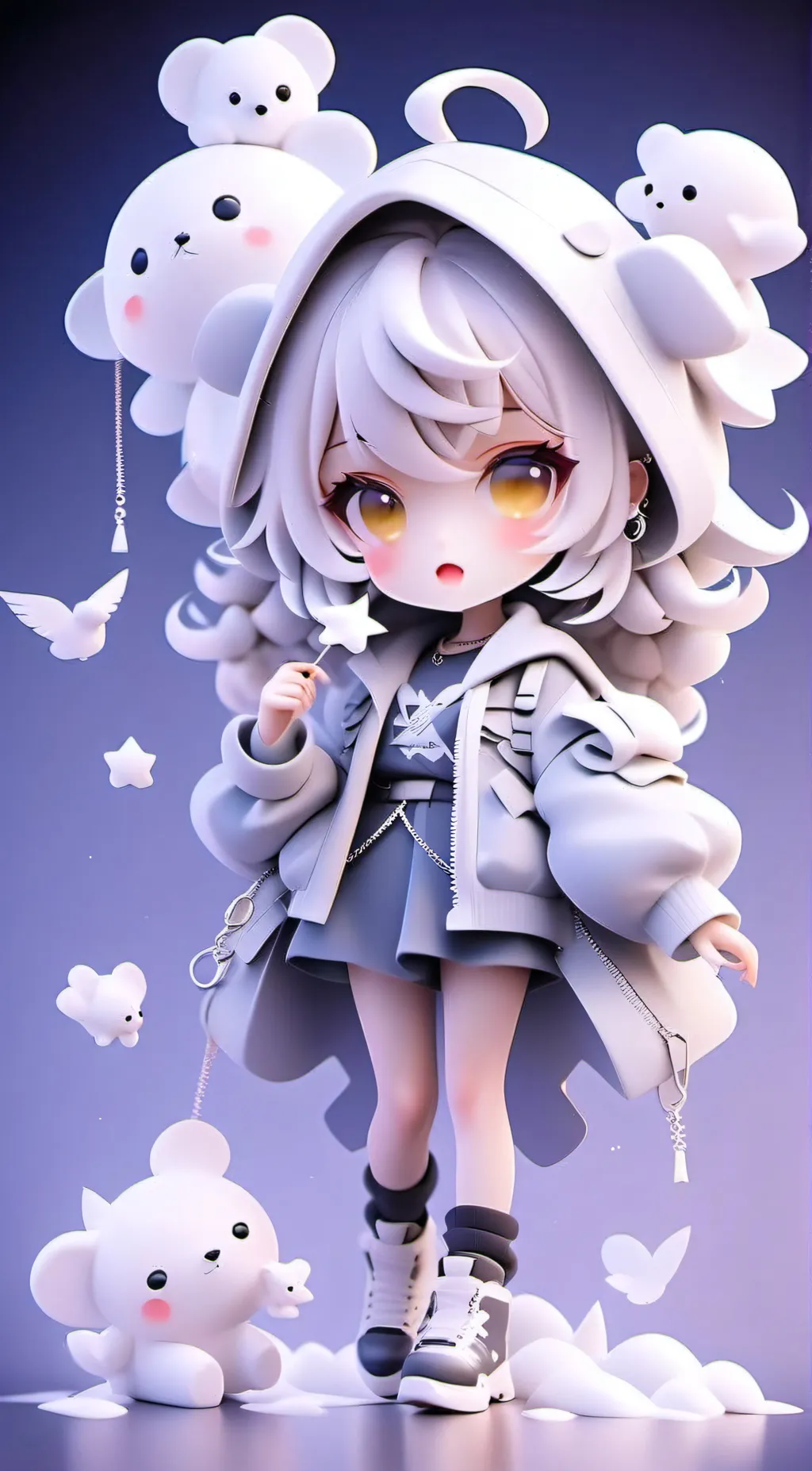 ai character: Glade background