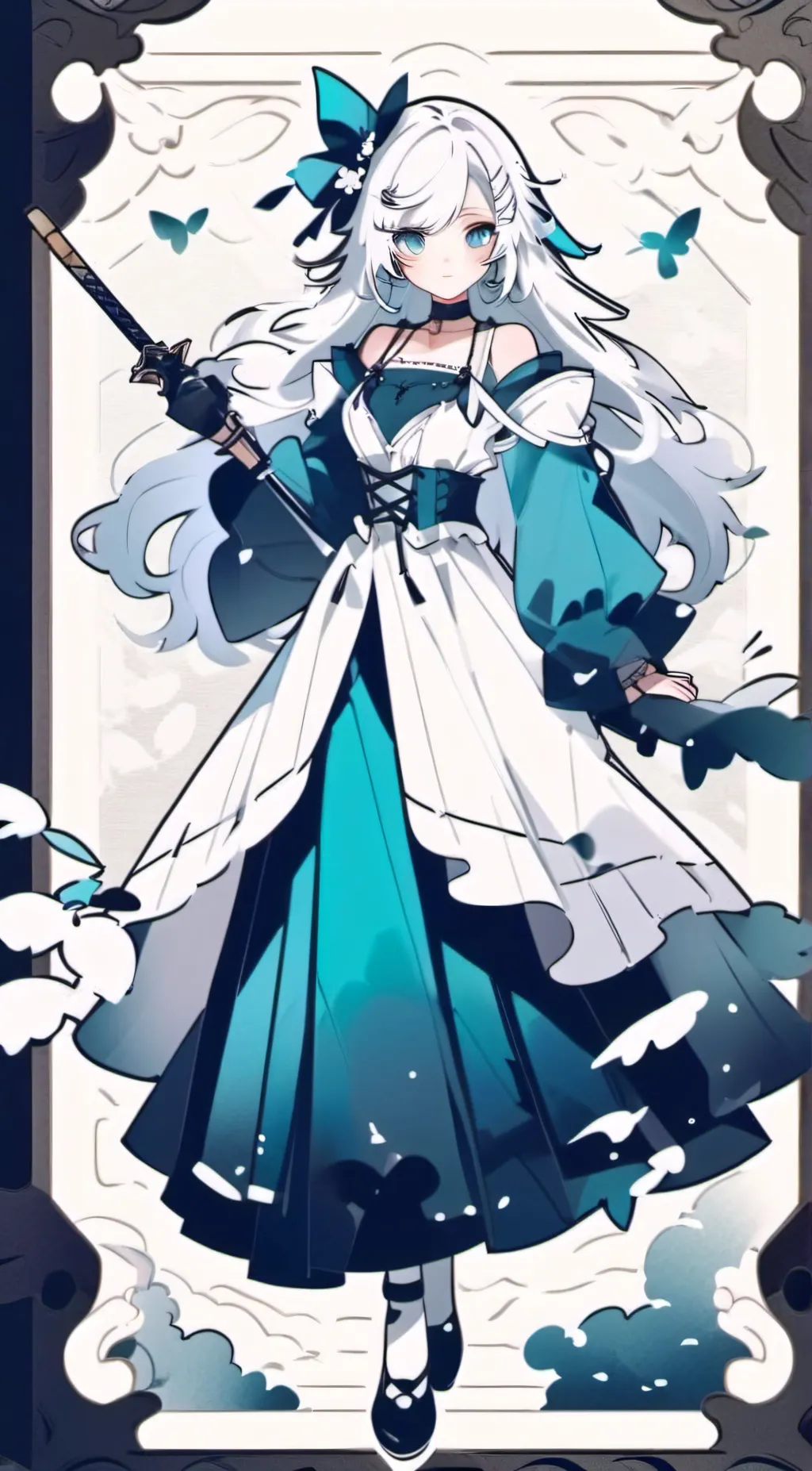 ai character: 𝒷ⓔ𝔦nͦɠ 𝔦ɠnͦღ𝕣ⓔძ... background