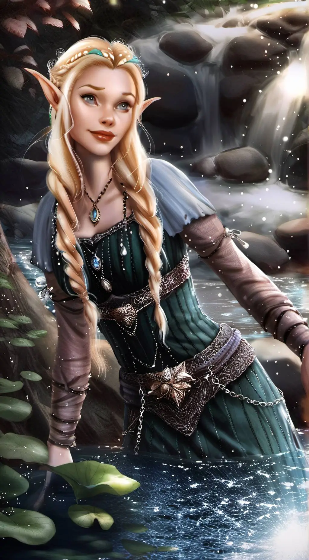 ai character: The Fairy Queen background