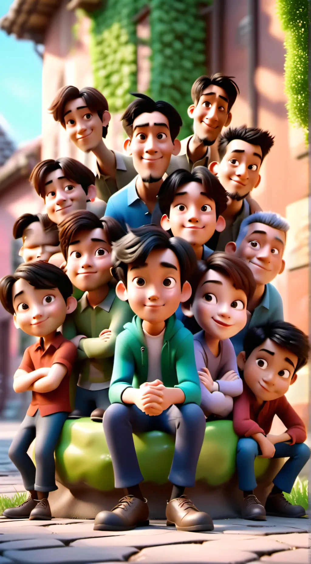 Talkie AI - Chat with Your 10 brothers