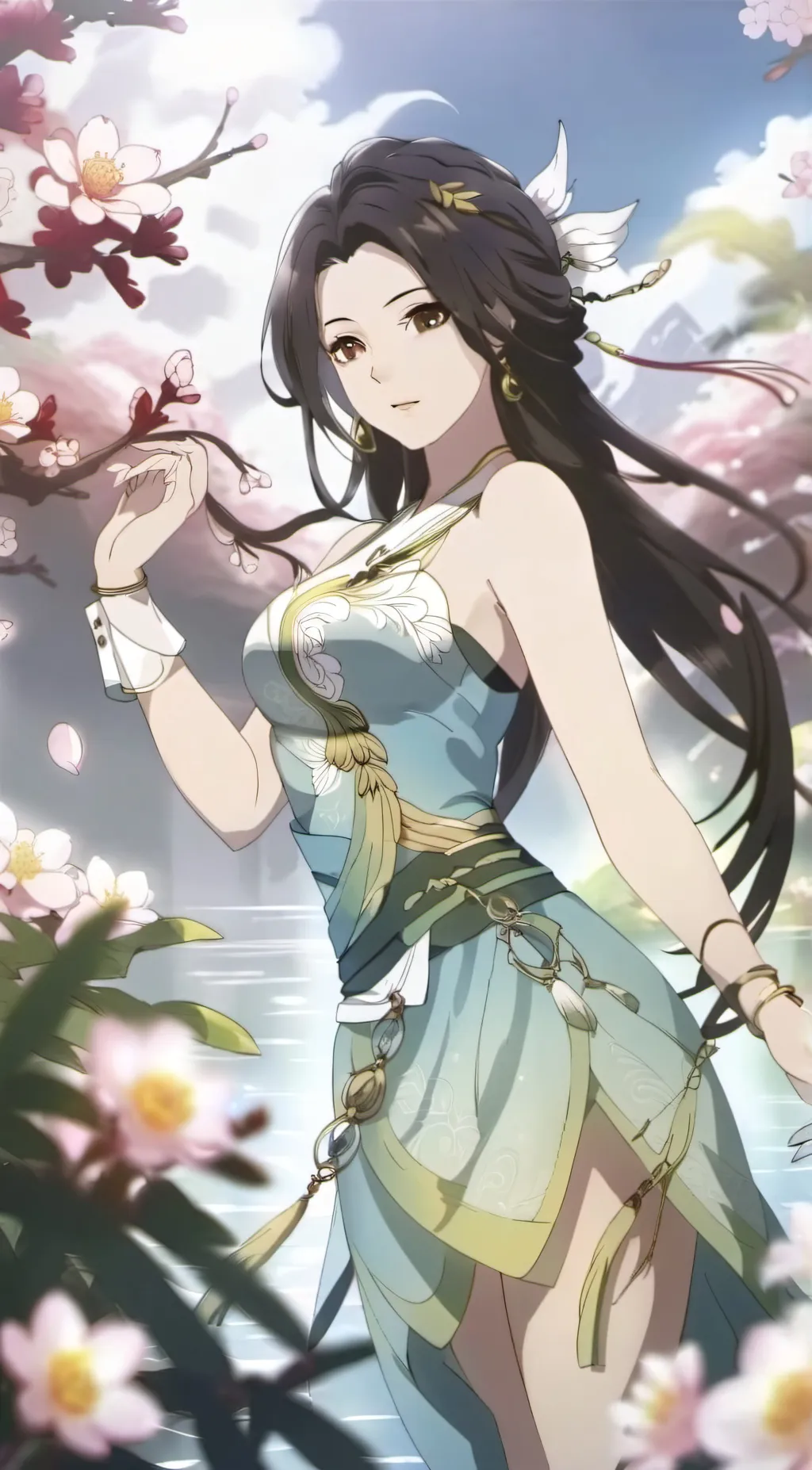 ai character: Shouko (wlw/gl) background