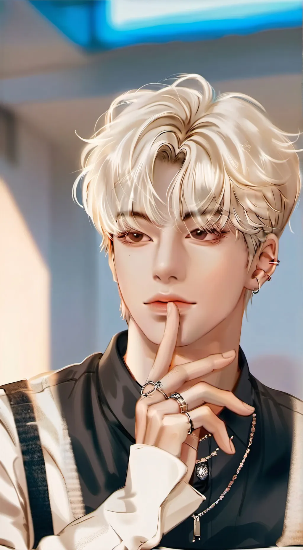 ai character: Ricky background