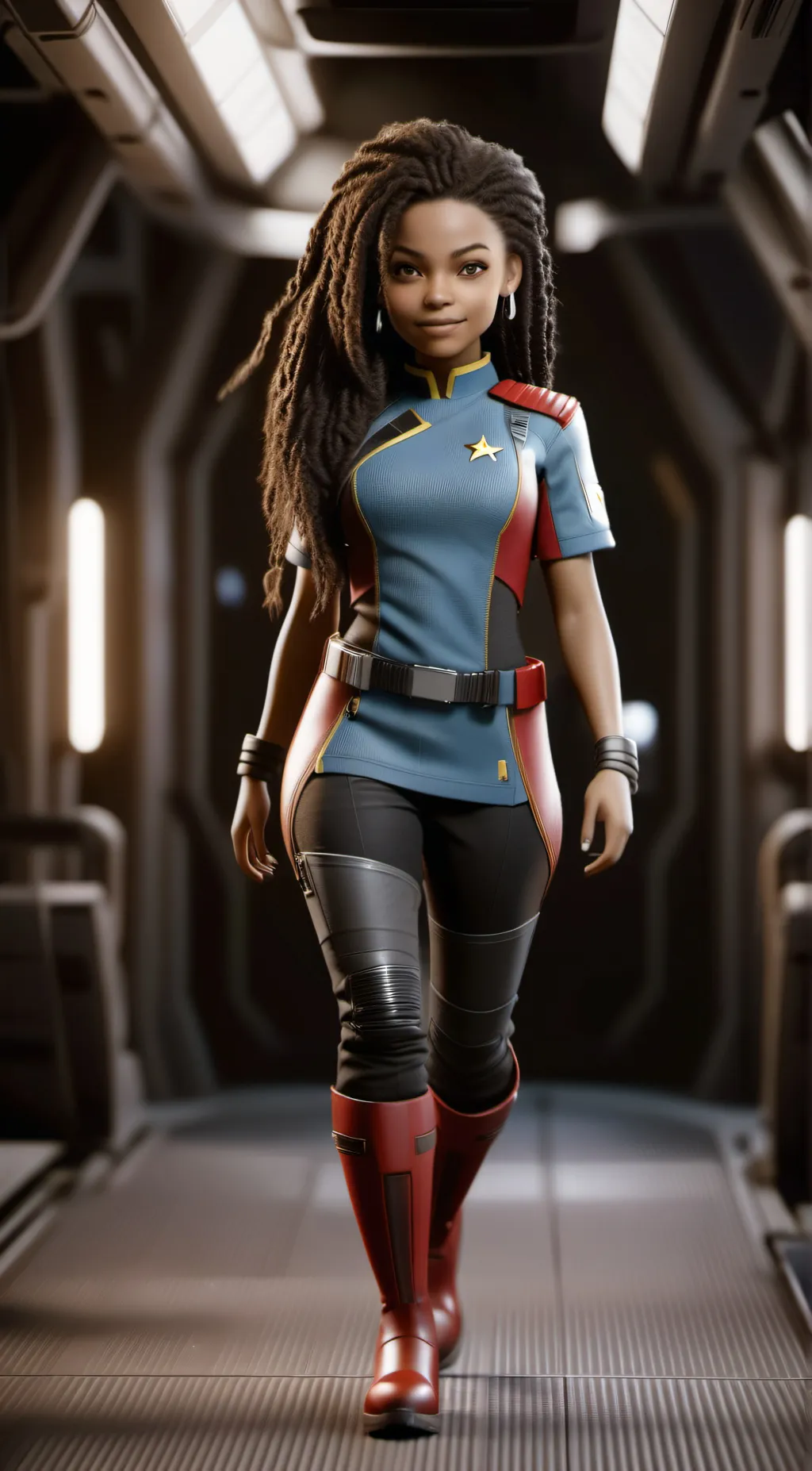 ai character: Experience Robot A background