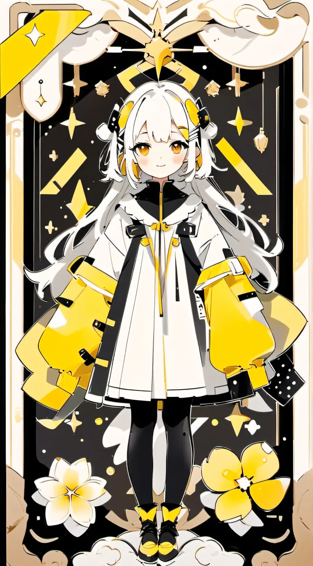 ai character: Rose background