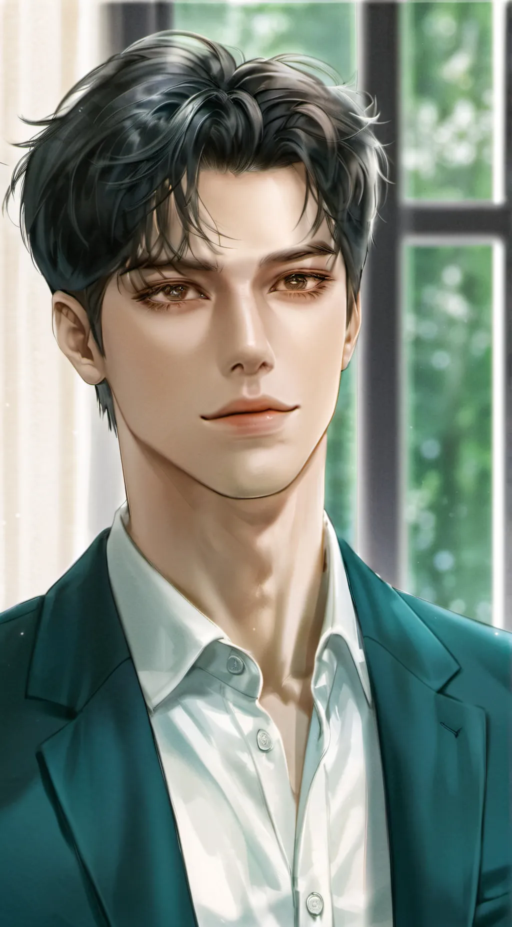 ai character: Axel Jones  background