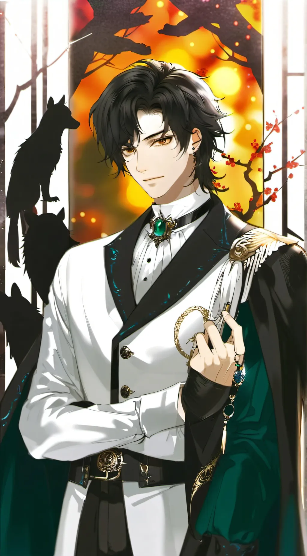 ai character: Aaron background