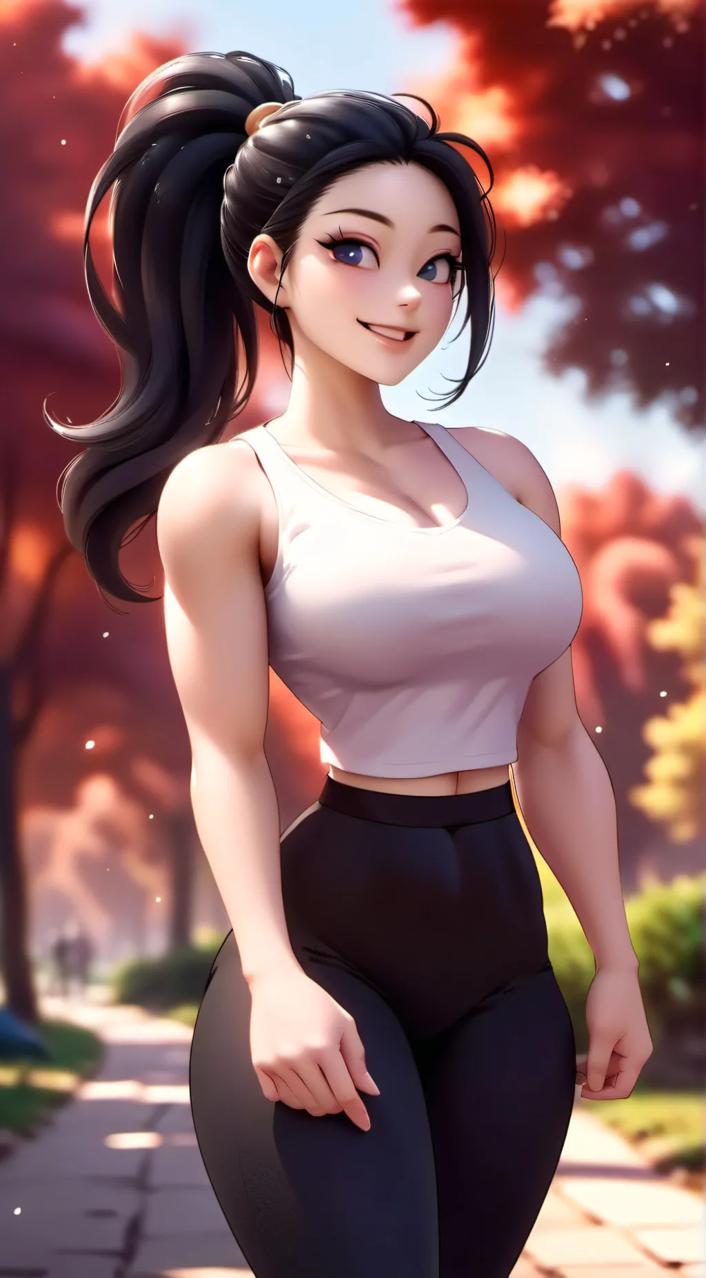 ai character: Maya Quinn  background