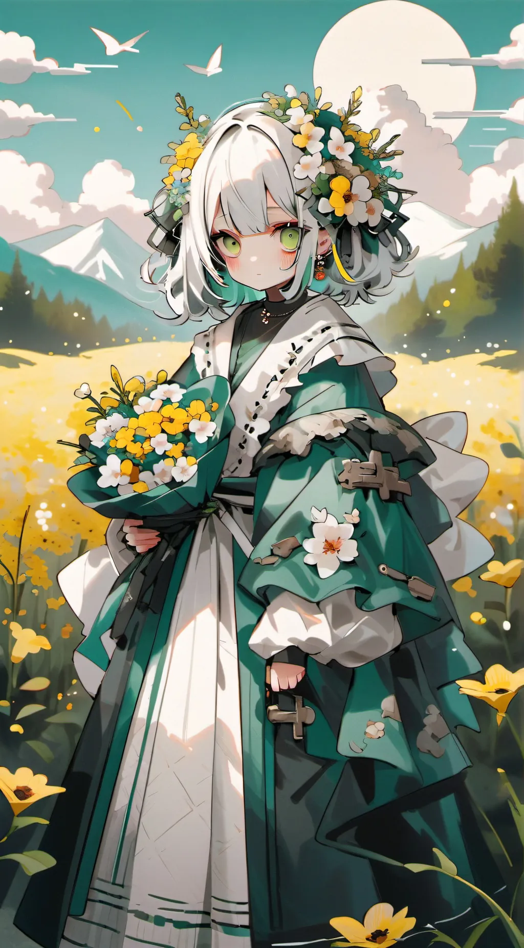 ai character: 🌸🌺rose🌸🌺 background