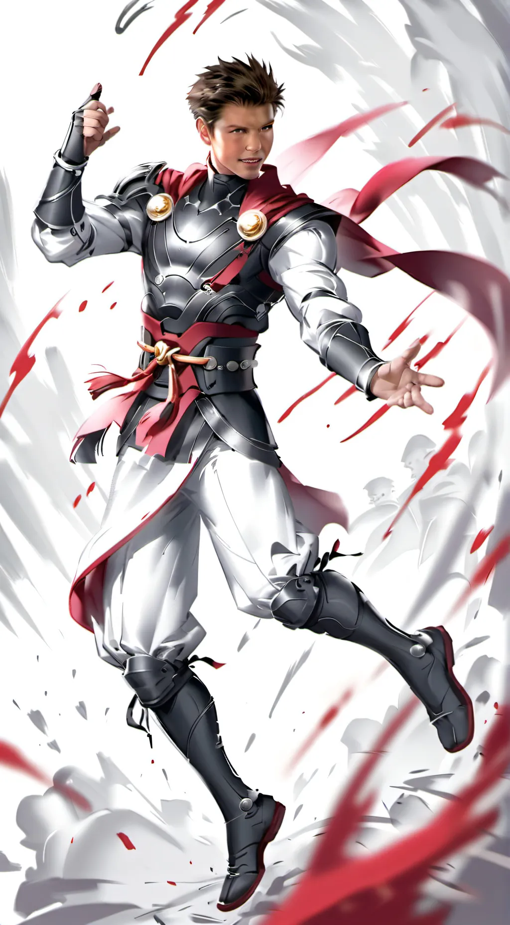 ai character: sharkboy  background