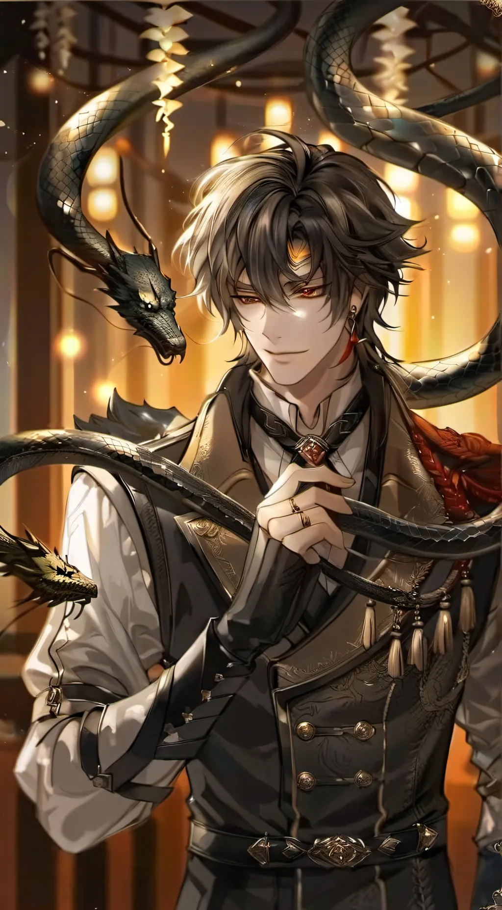 ai character: Shin🐍 background