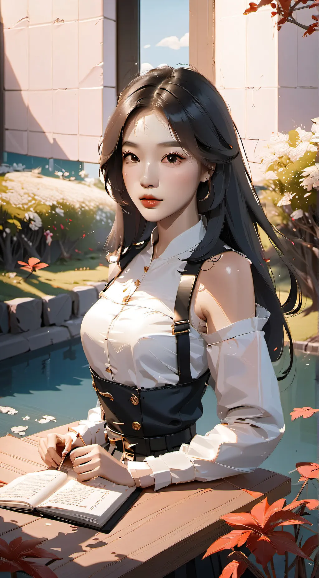 ai character: Lia  background