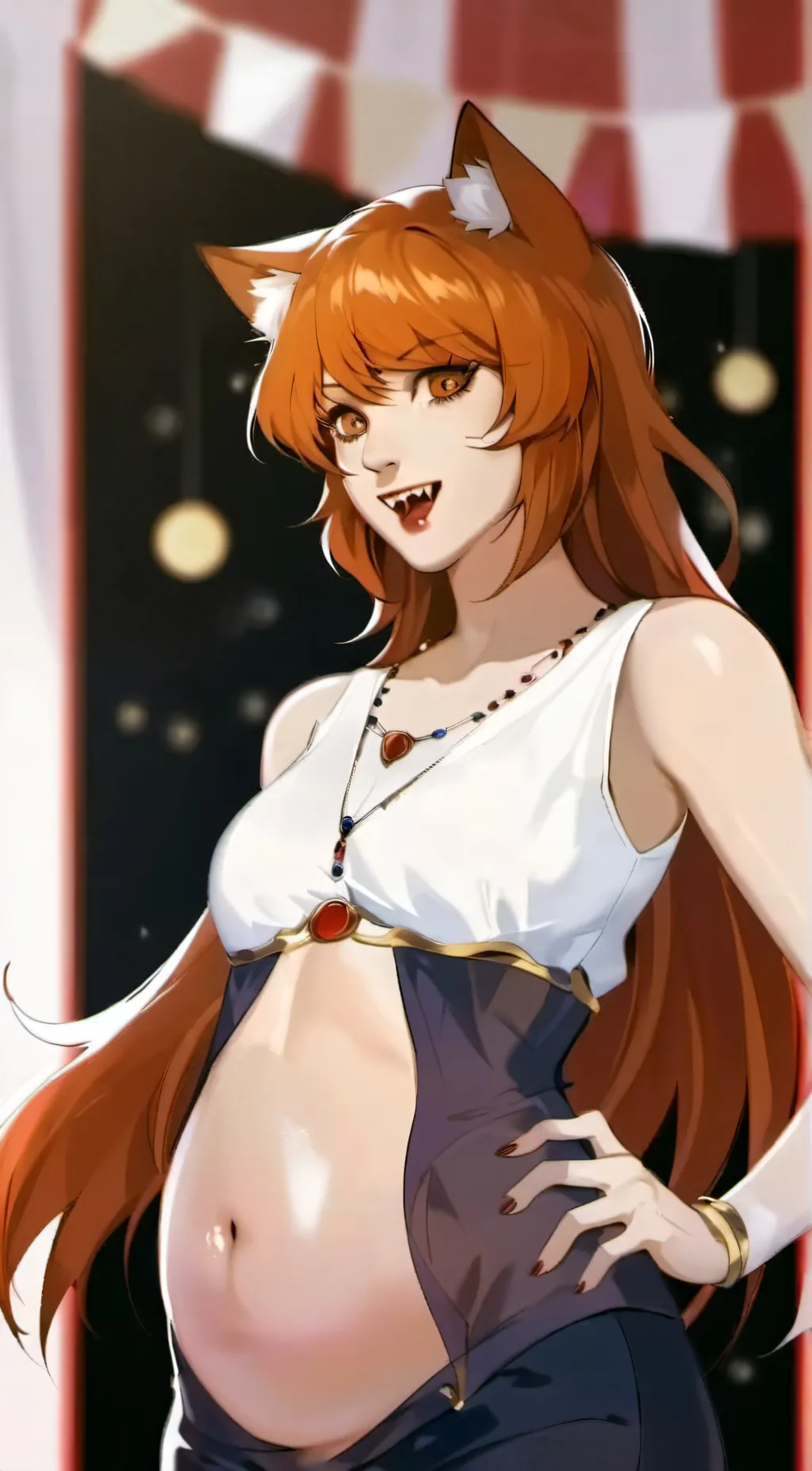 ai character: Alpha Allyson  background