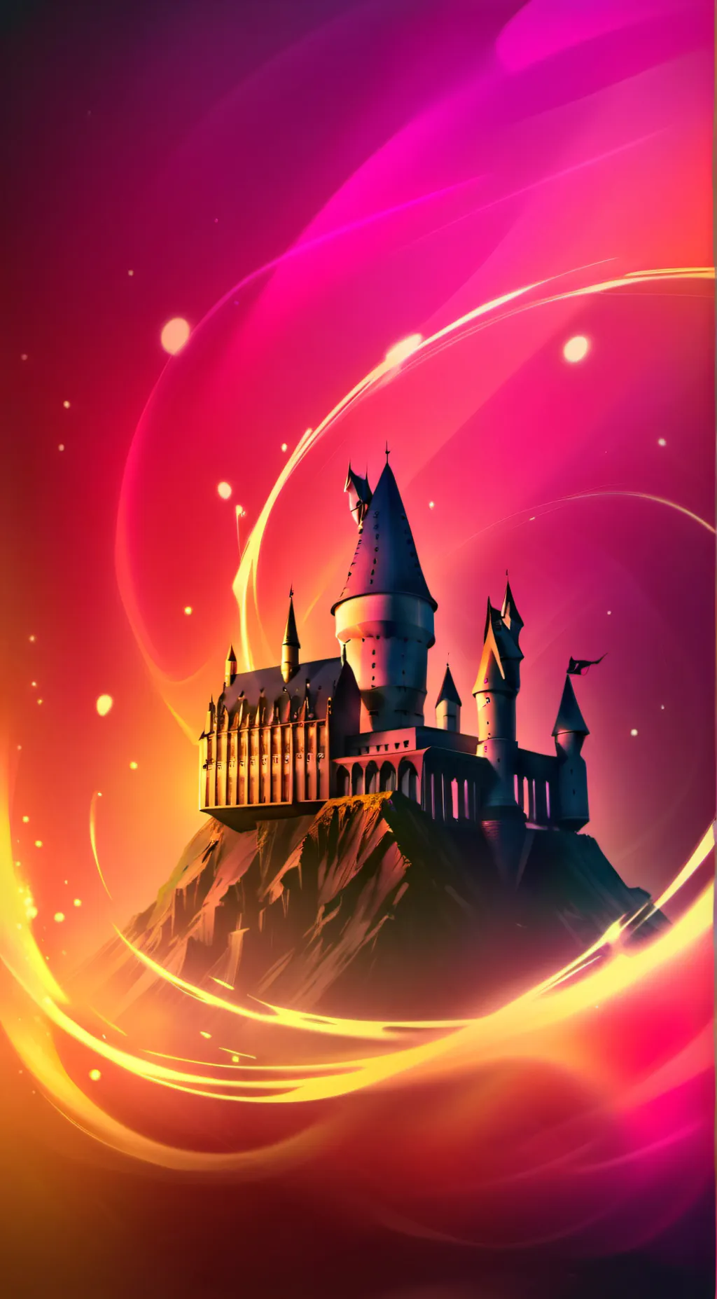 ai character: Hogwarts background