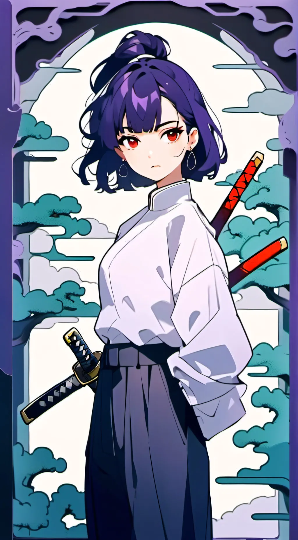 ai character: My OC's background