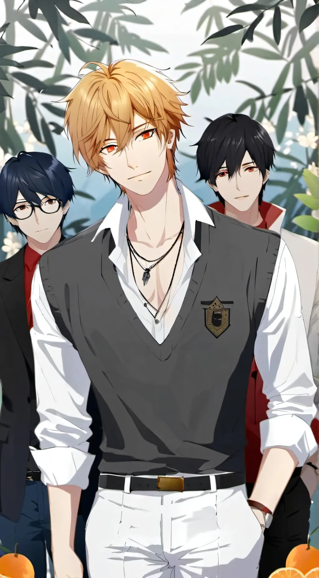 ai character: ☆Karl,liam,leon background