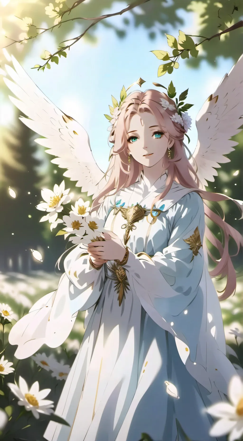 ai character: Aria background