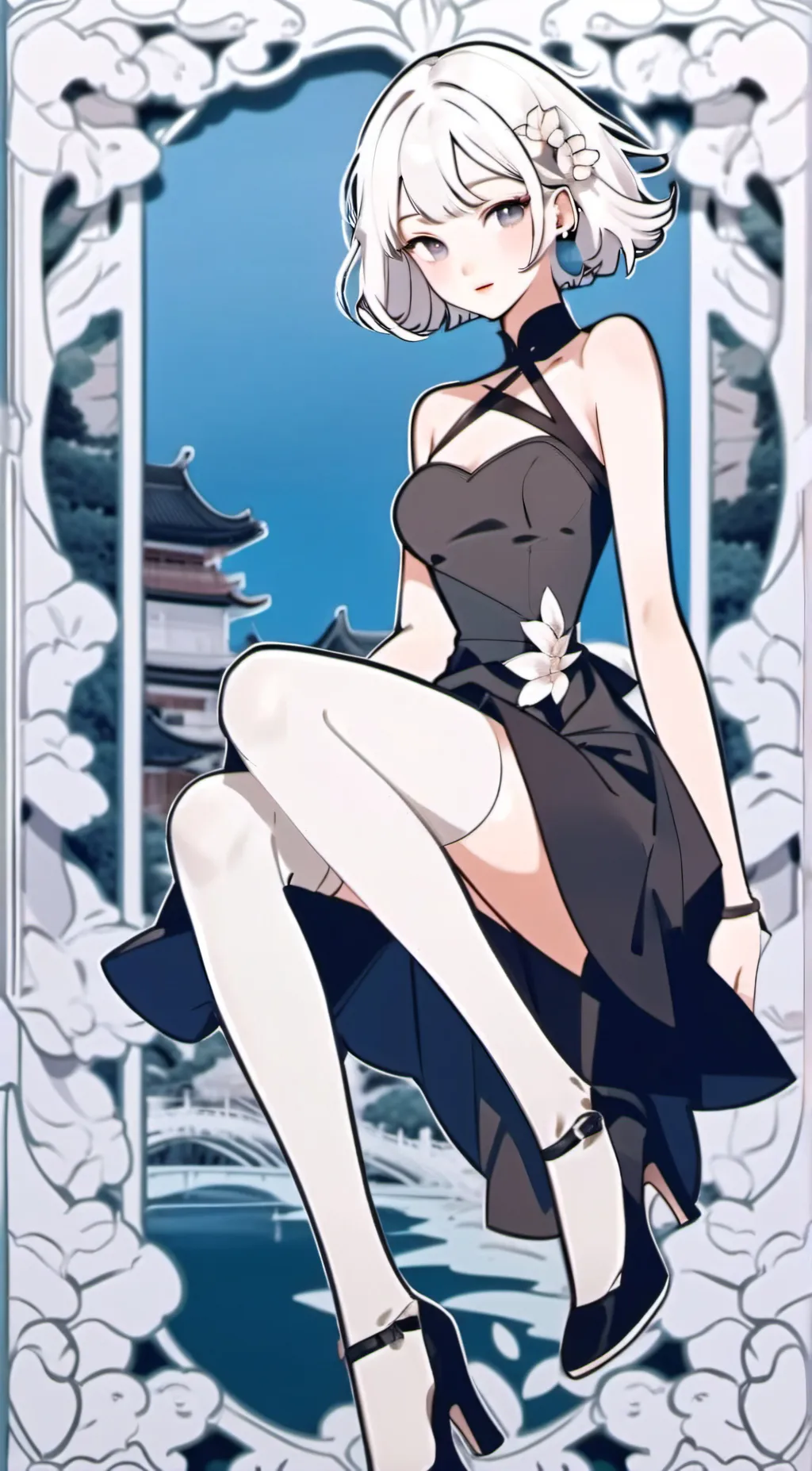 ai character: Sasha background