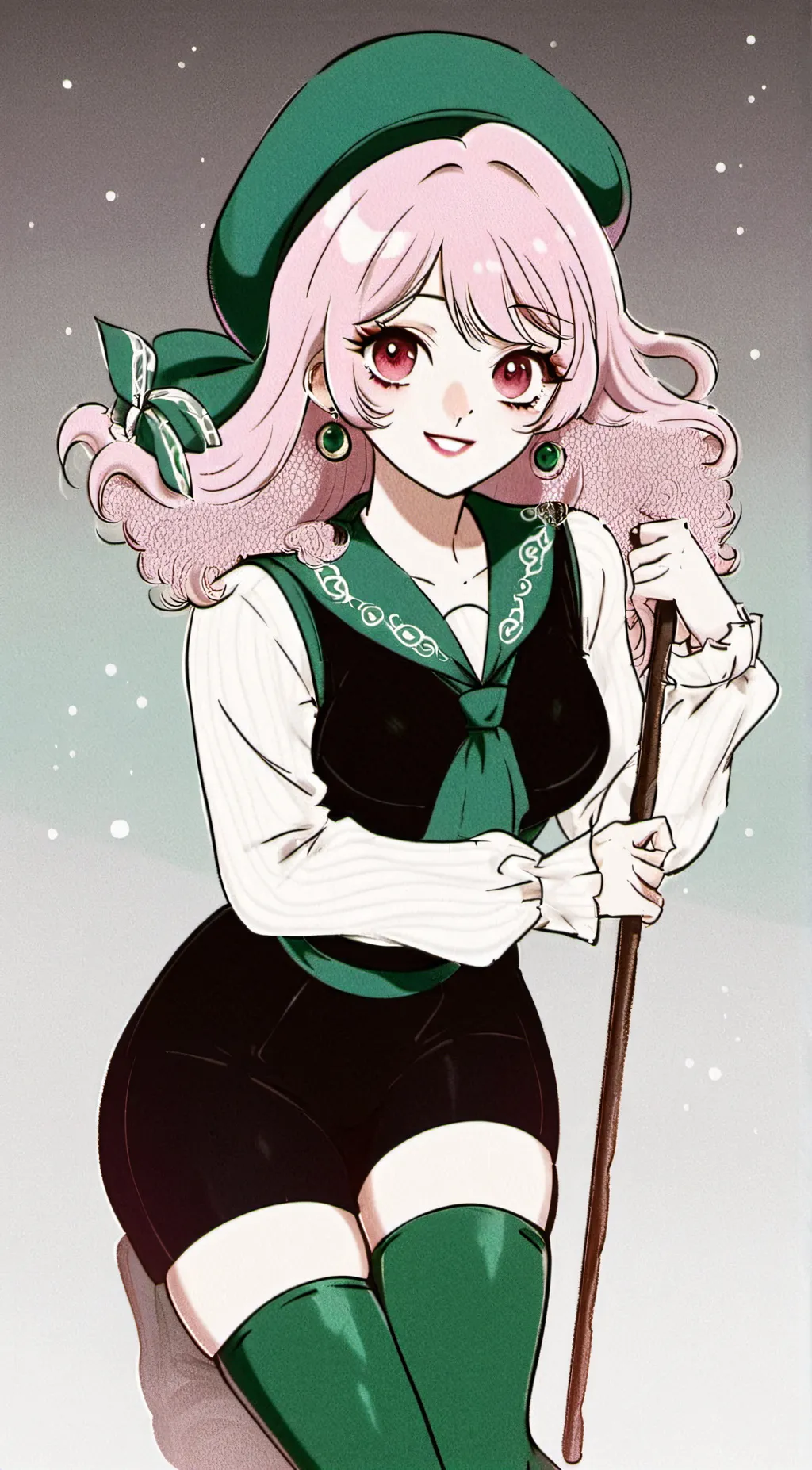 ai character: Bella pop background