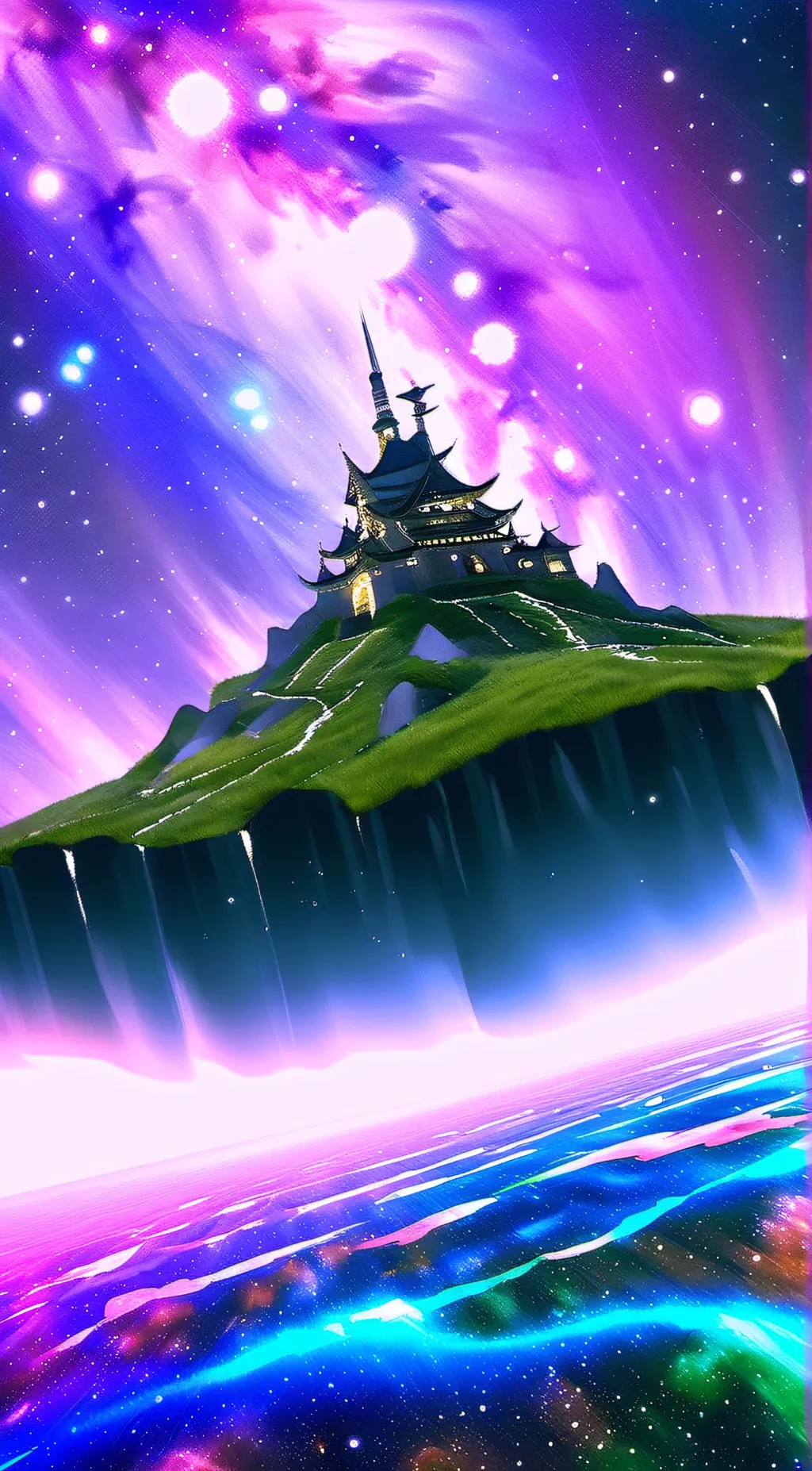 ai character: Fantasy world  background