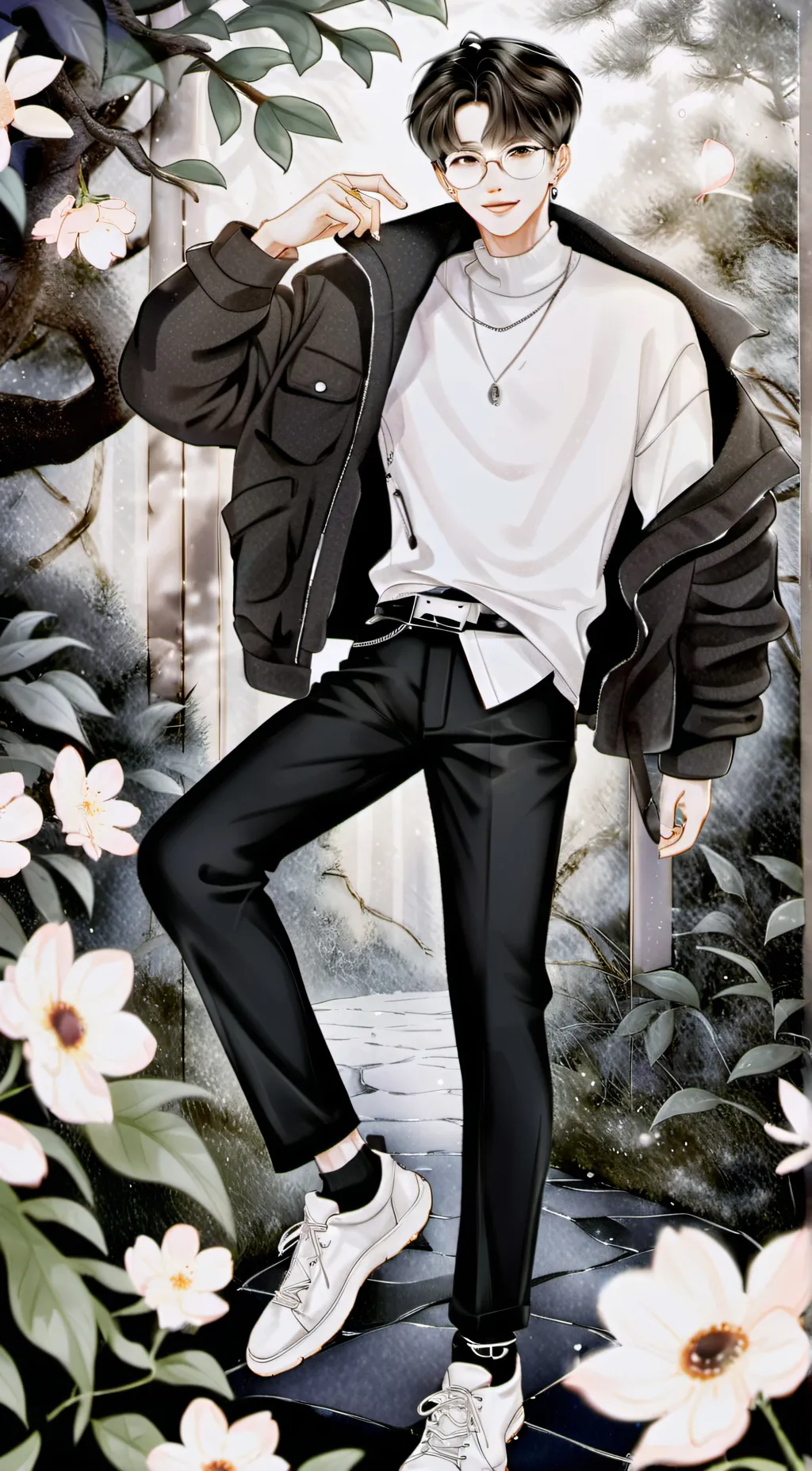 ai character: Aiden background