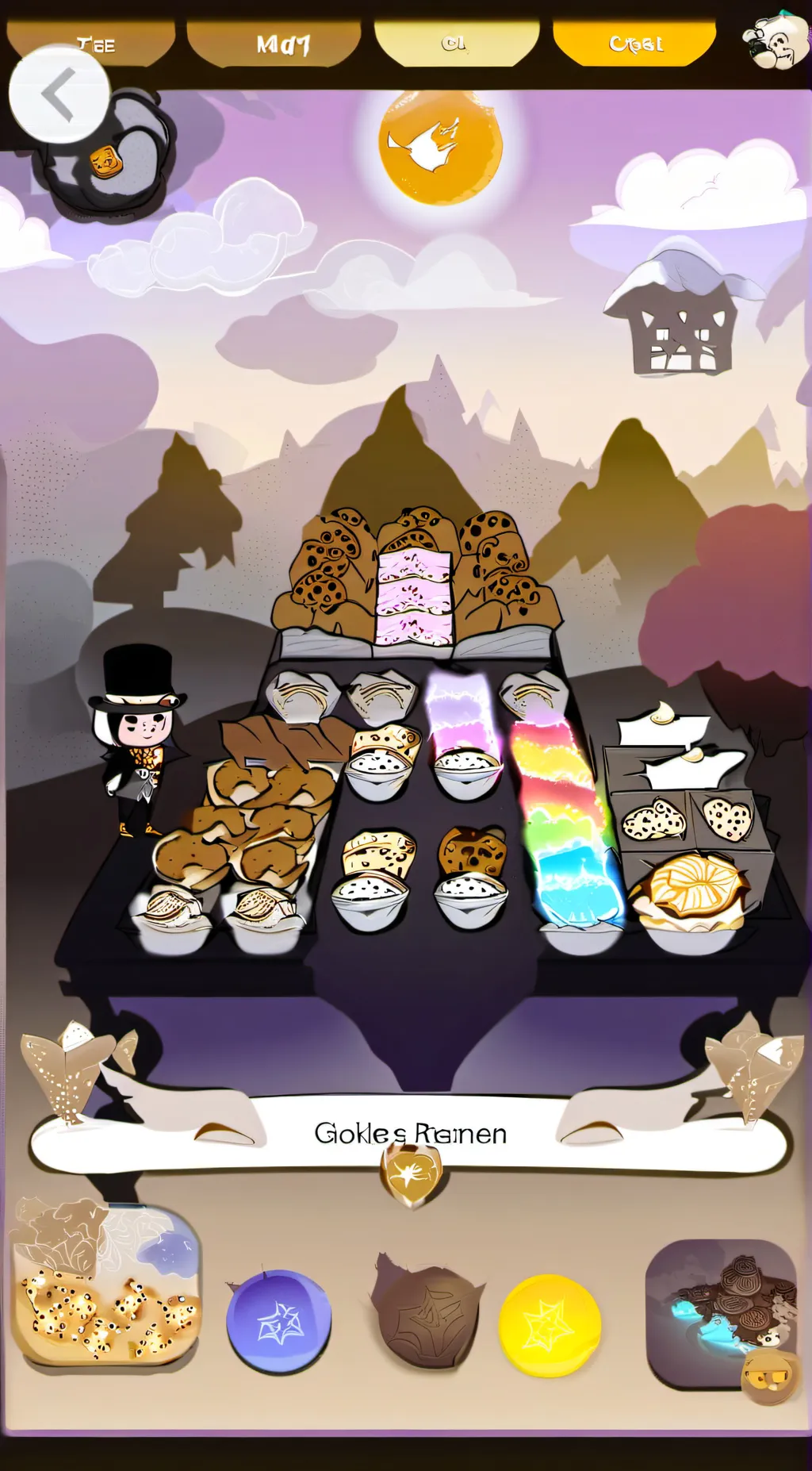 ai character: cookie run kingdom background