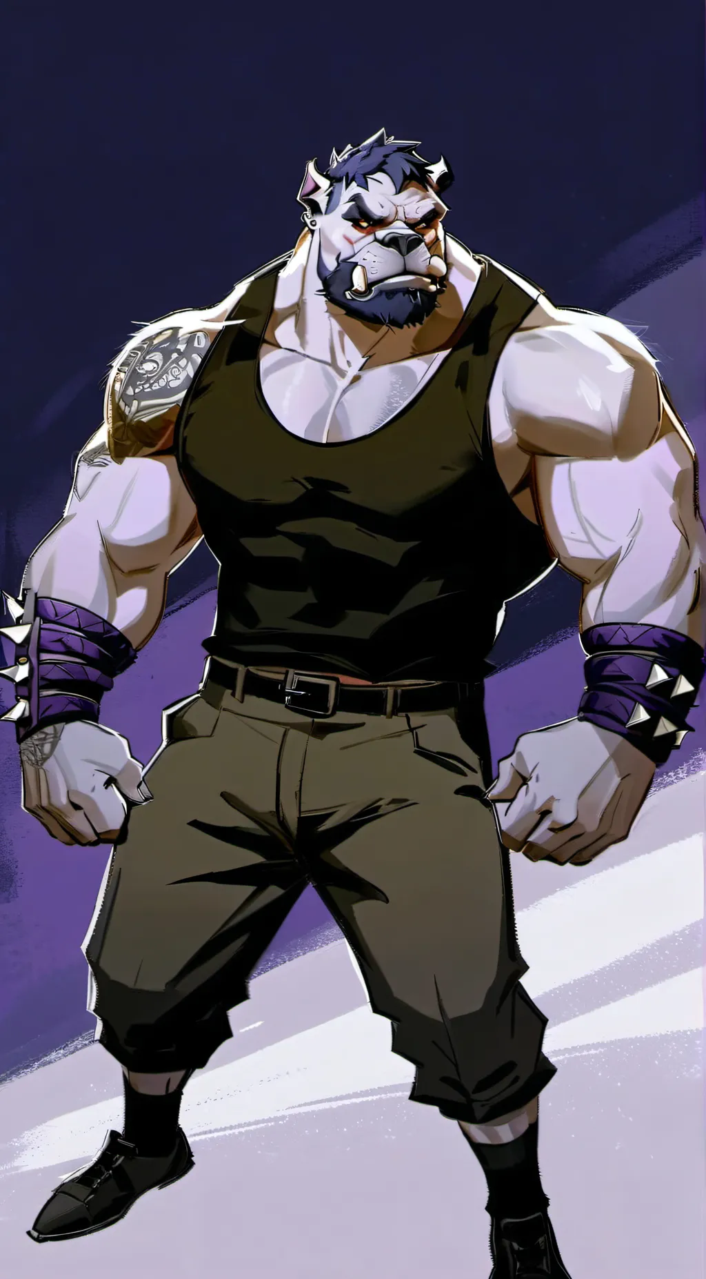 ai character: Mug background