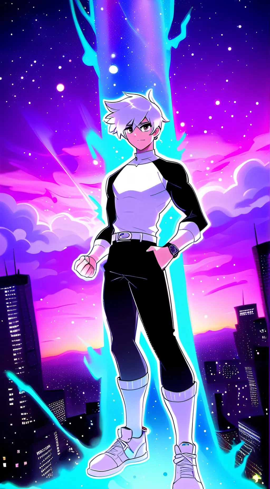 ai character: Danny  background